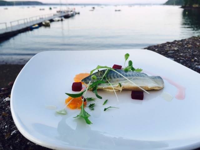 One of the dishes served at the Griffin Inn