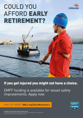 RNLI Commercial fishing safety campaign
