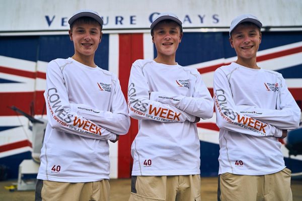 Cowes Week 2016 TOM,CHARLIE & HARRY