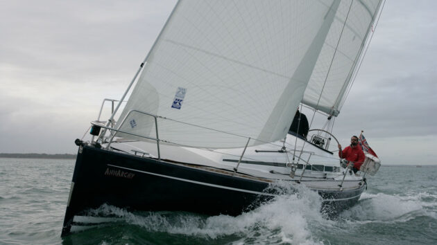 Will the wind get stronger still? The experienced skipper will have a good idea of what’s to come. Credit: Graham Snook/YM