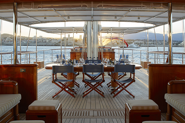 The fourth largest sailing superyacht in the world, Athena, is for sale