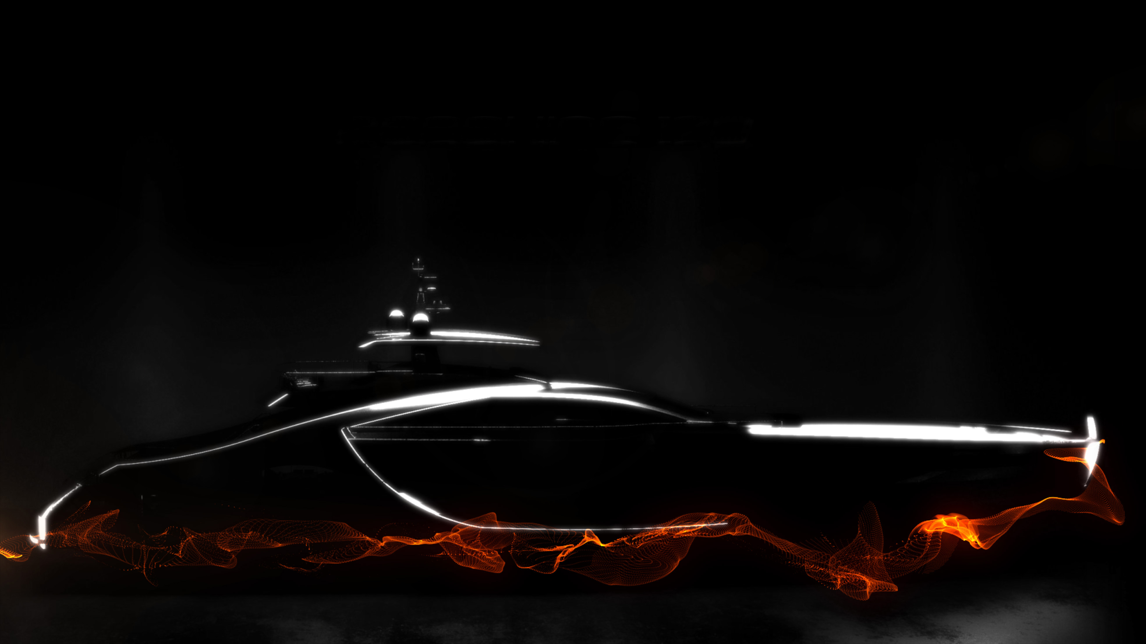 Render of Ferretti Group Pershing 170 Project