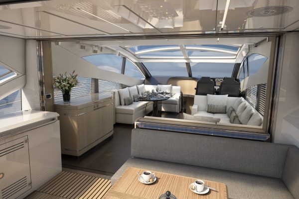 Sunseeker Predator 68 MK II interior
