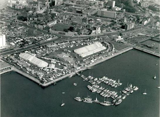 Southampton Boat Show in 1975