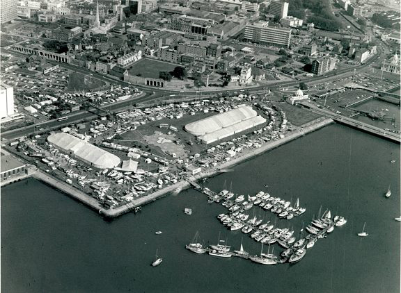 Southampton Boat Show in 1975