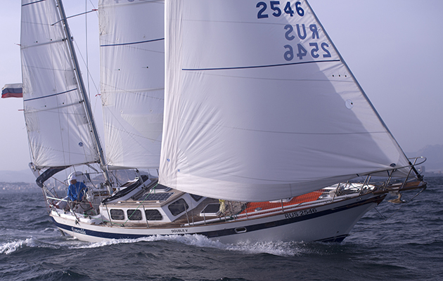 Russian entrant Igor Zaretskiy heading to the Southern Atlantic