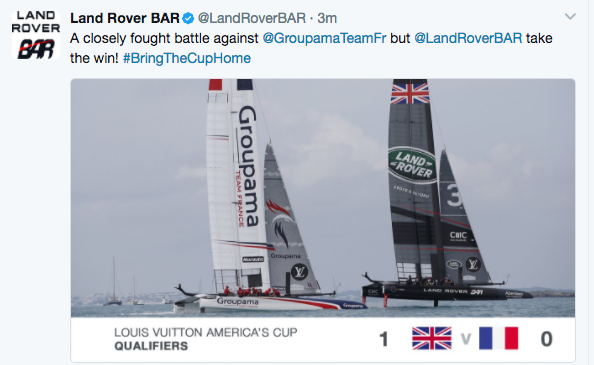 screenshot of a tweet