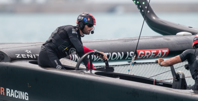 ben ainslie racing on catamaran