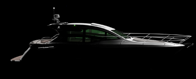 In the shadows, the Beneteau Gran Truism 50 will be unveiled for the first time at Cannes